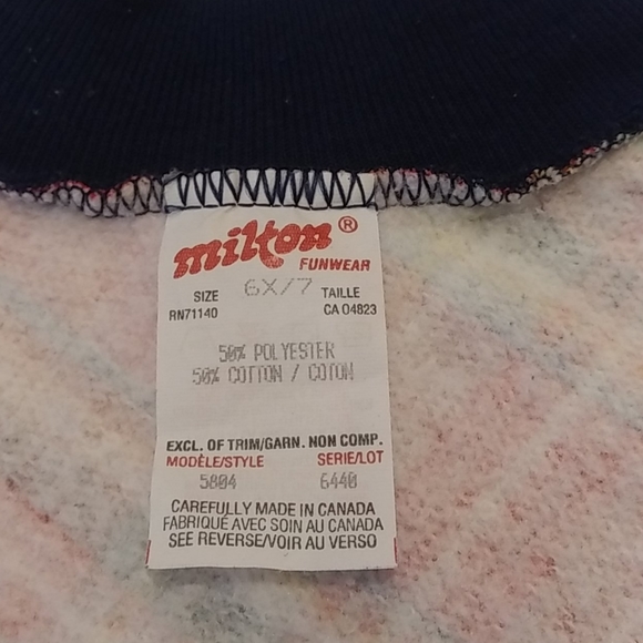 Vintage Red Plaid Poncho Size 6X/7 - Picture 6 of 6